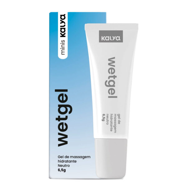 Kal1841_1 Wetgel Gel de Massagem Hidratante Neutro 6,5g Linha Rapidinhas Kalya