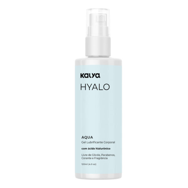 Kal2138_1 Aqua Gel Lubrificante Corporal com Ácido Hialurônico 120ml Linha Hyalo Kalya