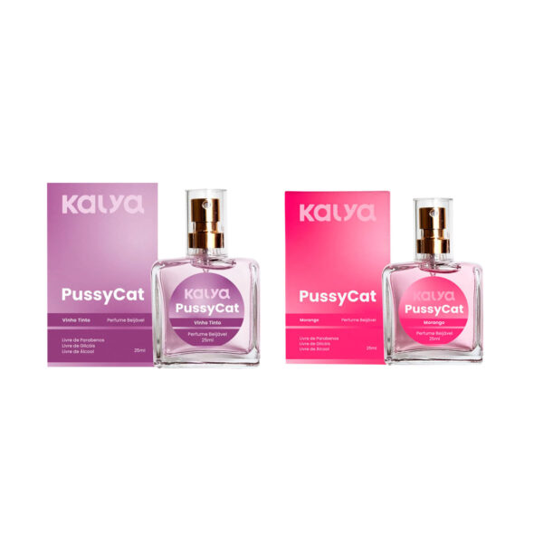 Kal343-Vinho-Tinto_2 Pussycat Perfume Beijável Feminino 25ml Kalya