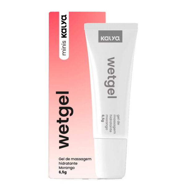 Kal865_1 Wetgel Gel de Massagem Hidratante com Aroma 6,5g Linha Rapidinhas Kalya