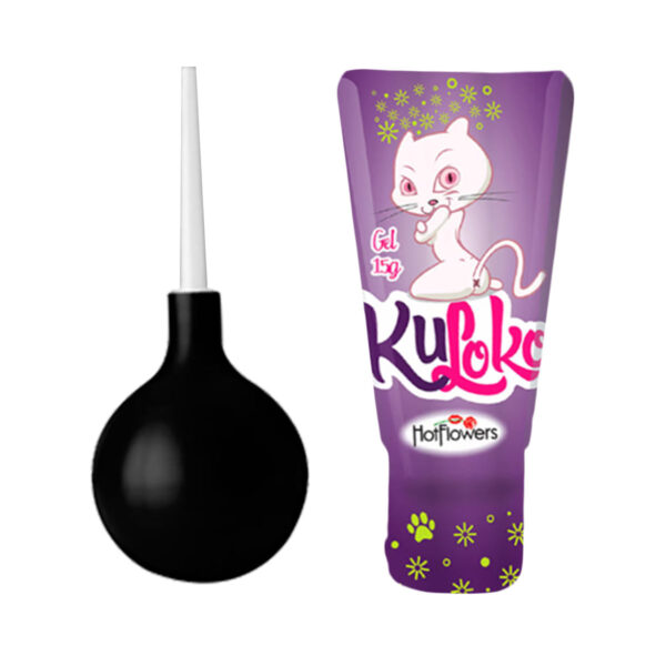 Kit_1 Kit Erótico com Ducha Higiênica e Kuloko Gel Dessensibilizante Anal Hot Flowers