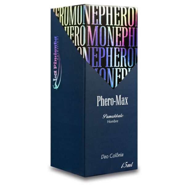 L002_3 Phero Max Pamukkale Deo Colônia Masculina 15ml La Pimienta