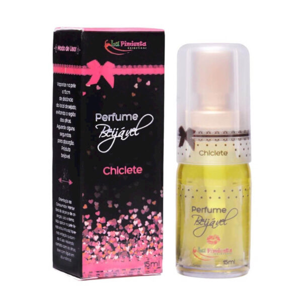 L004_1 Perfume Beijável com Aroma de Chiclete 15ml La Pimienta