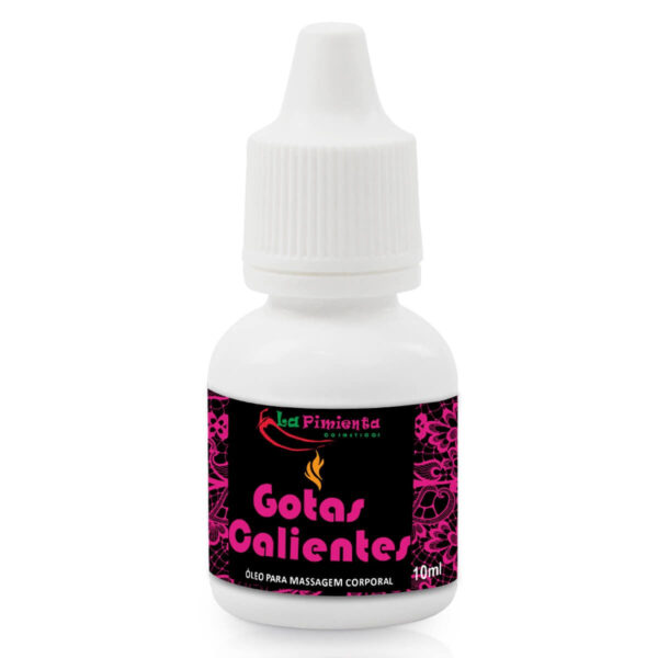 Gotas Calientes Óleo para Massagem 10ml La Pimienta