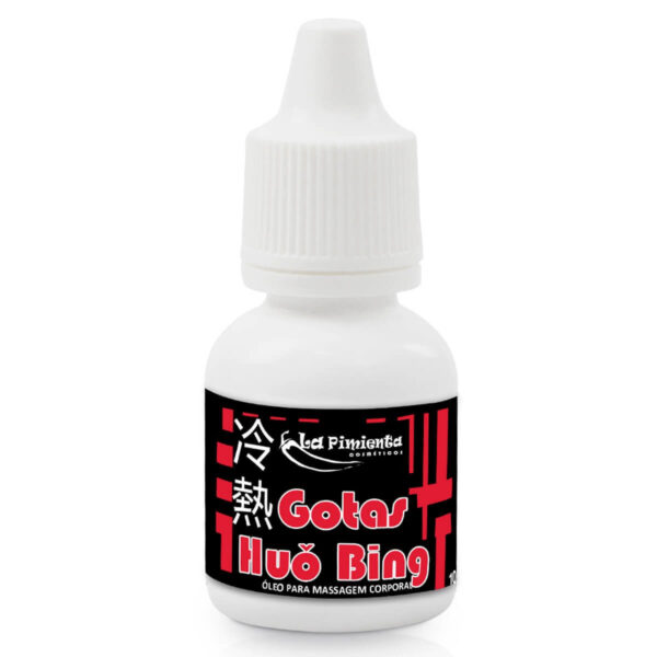 Gotas Huo Bing Óleo Térmico para Massagem 10ml La Pimienta