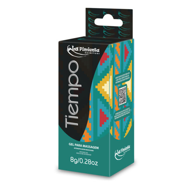 L026_2 Tiempo Gel Prolongador Masculino 8g La Pimienta