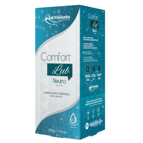 Comfort Lub Lubrificante Corporal Neutro 500g La Pimienta