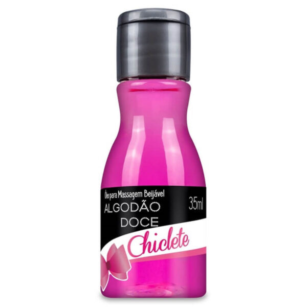 Algodão Doce Óleo para Massagem Beijável de Chiclete Hot 35ml La Pimienta