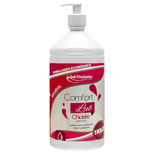 L051-Chiclete_1 Comfort Lub Lubrificante Íntimo Beijável 1kg La Pimienta