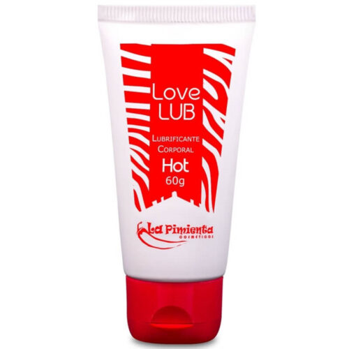 L053_1-1 Love Lub Hot Lubrificante Corporal 60g La Pimienta
