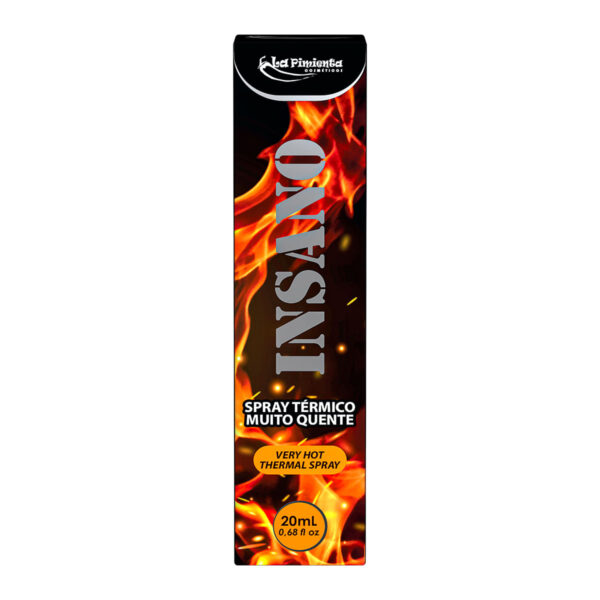L057_2 Dark Insano Spray Térmico Hot para Massagem 20ml La Pimienta