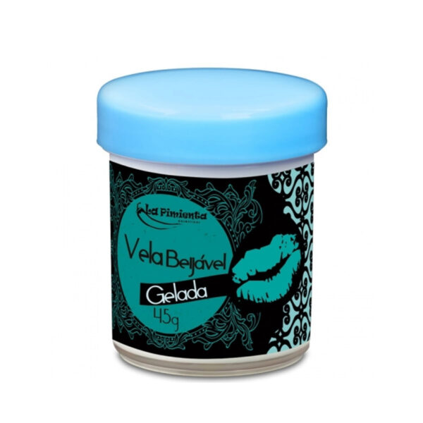 L127_2 Vela Beijável Gelada para Massagem 45g La Pimienta
