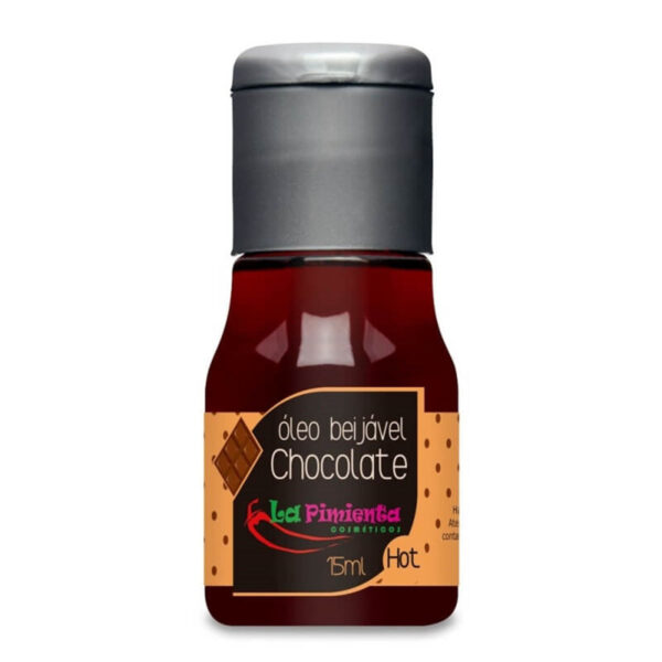 L134_1 Óleo Beijável para Massagem Hot de Chocolate 15ml La Pimienta