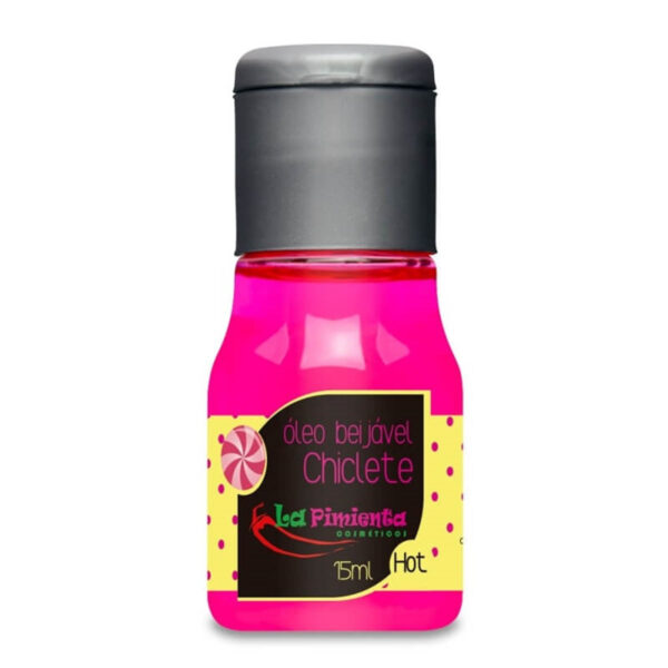 Óleo Beijável para Massagem Hot de Chiclete 15ml La Pimienta