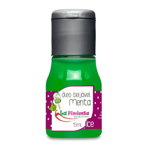 L141_1 Óleo Beijável para Massagem Ice de Menta 15ml La Pimienta