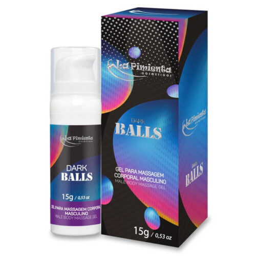 L144_1 Dark Balls Gel para Massagem Masculino 15g La Pimienta