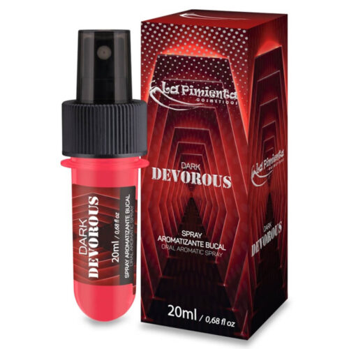 L149_1 Dark Devorous Spray Aromatizante Bucal 2 em 1 20 ml La Pimienta