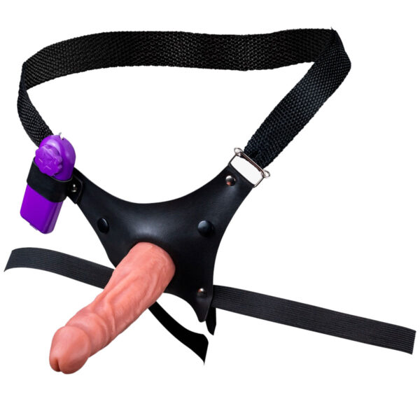 Cinta Peniana com Prótese e Vibro 15x4,2cm La Pimienta