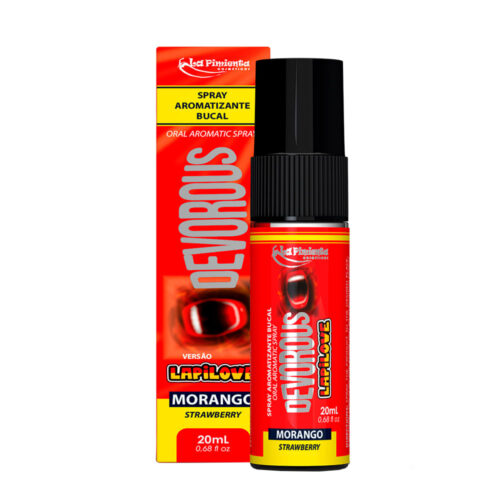 L474-Morango_1 Devorous LapiLove Spray Dessensibilizante Bucal 20ml La Pimienta