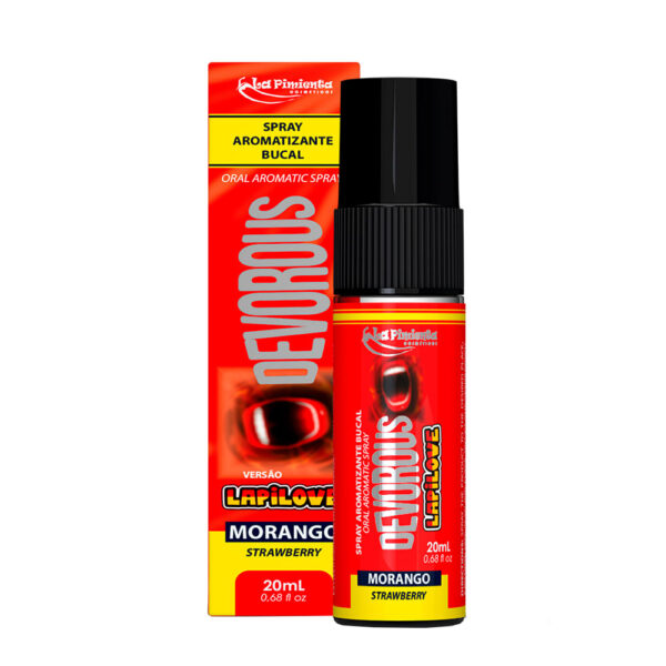 L474-Morango_1 Devorous LapiLove Spray Dessensibilizante Bucal 20ml La Pimienta