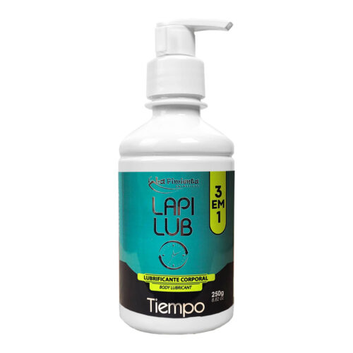 Lapi Lub Tiempo Lubrificante Corporal Prolongador Masculino 250g La Pimienta