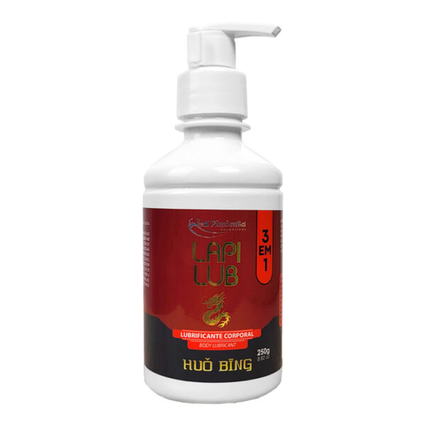 L486_1 Lapi Lub Huo Bing Lubrificante Corporal Intensificador Excitante 250g La Pimienta