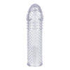 L556-Transparente_1 Capa Extensora Peniana em Silicone La Pimienta