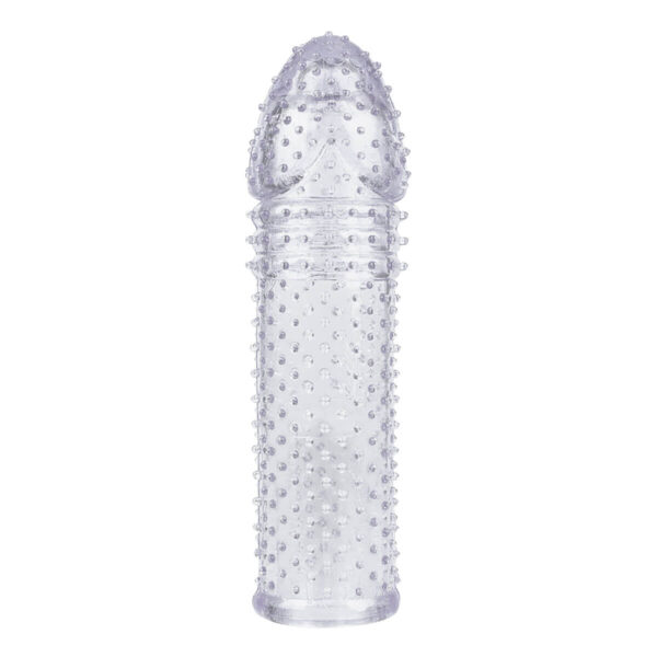 L556-Transparente_1 Capa Extensora Peniana em Silicone La Pimienta