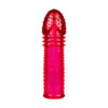 L560-Vermelho_2 Capa Extensora Peniana em Silicone La Pimienta