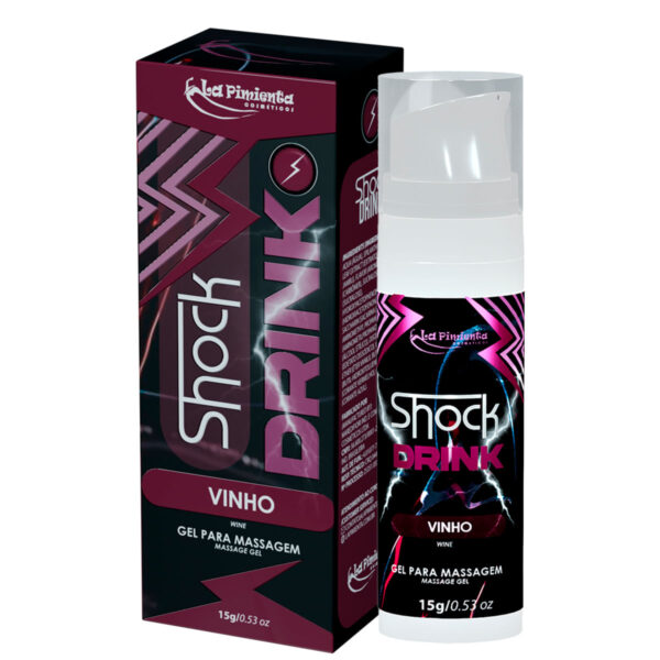 Shock Drink Gel Vibrador Liquido Excitante 15g La Pimienta