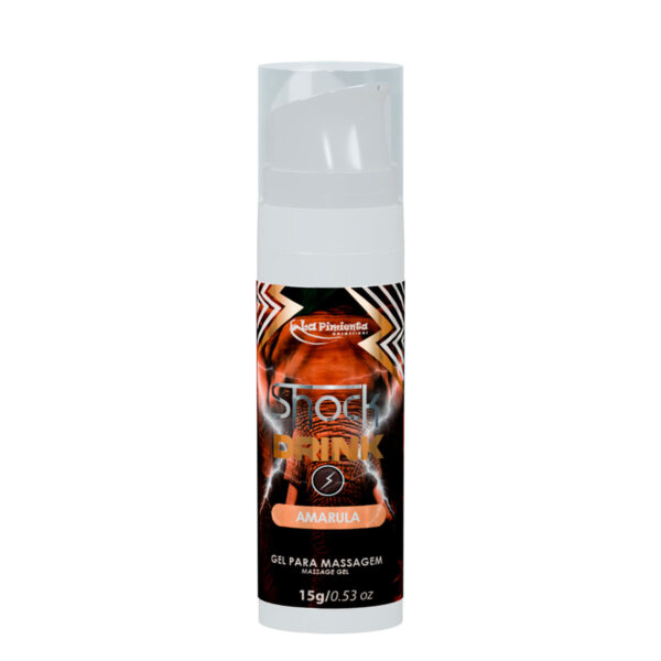 Shock Drink Gel Vibrador Liquido Excitante 15g La Pimienta
