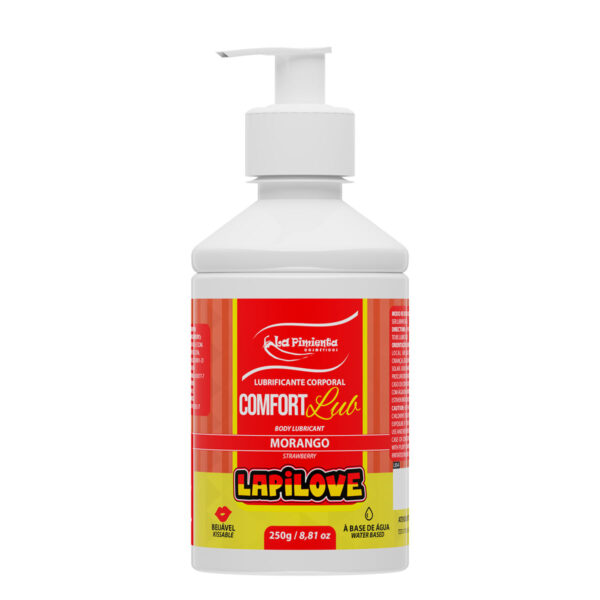Comfort Lub LapiLove Lubrificante Corporal Beijável 250g La Pimienta