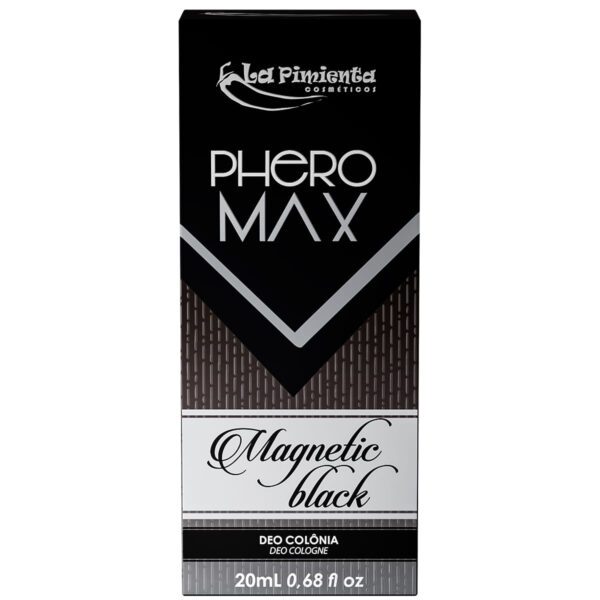 L781_2 Phero Max Deo Colônia 20ml Magnetic Black La Pimienta
