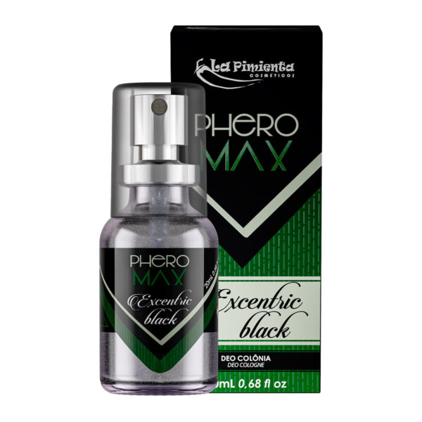 L784_3 Phero Max Deo Colônia 20ml Excentric Black La Pimienta