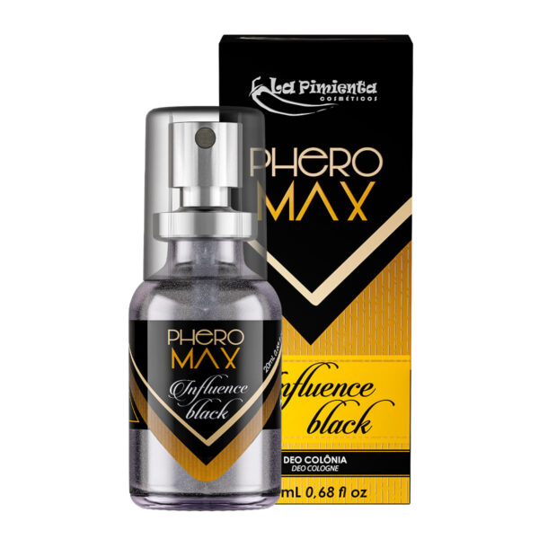L785_3 Phero Max Deo Colônia 20ml Influence Black La Pimienta