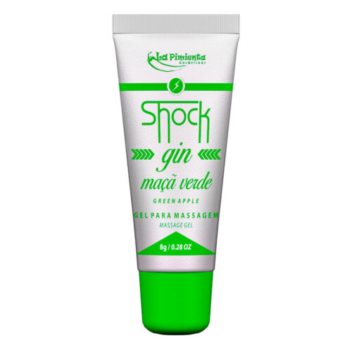 Shock Gin Excitante Elétrico Beijável 8g La Pimienta