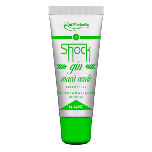 Shock Gin Excitante Elétrico Beijável 8g La Pimienta