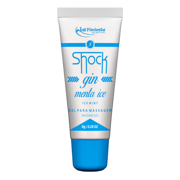 Shock Gin Excitante Elétrico Beijável 8g La Pimienta