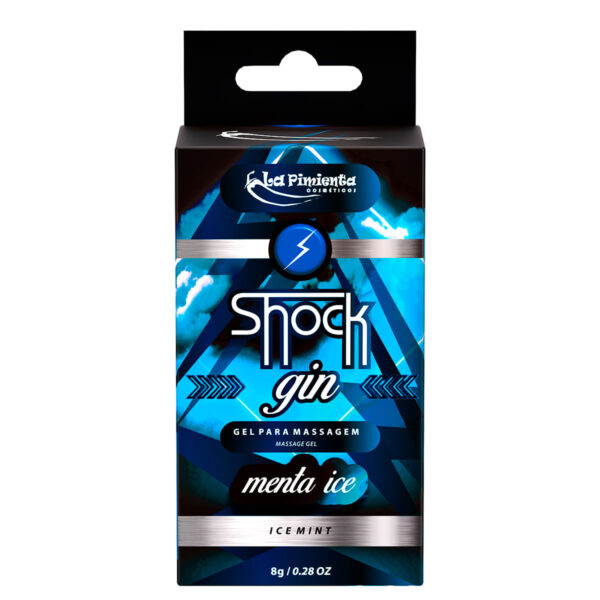 Shock Gin Excitante Elétrico Beijável 8g La Pimienta