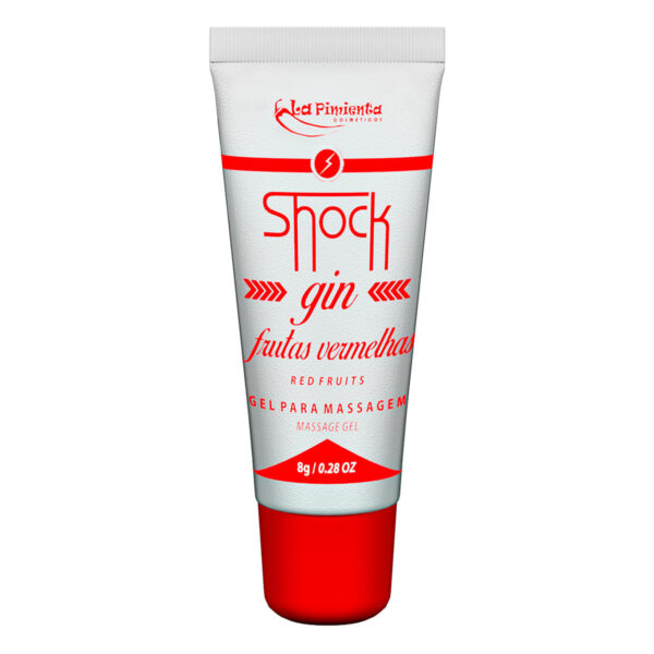 Shock Gin Excitante Elétrico Beijável 8g La Pimienta