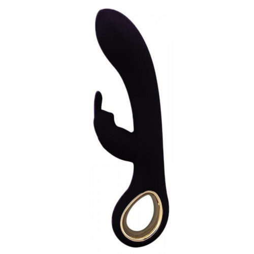 LA-50034A-Preto_1 Dini Rabbit Vibrator Ponto G com Aquecimento e 10 Modos de Vibração 3R Import