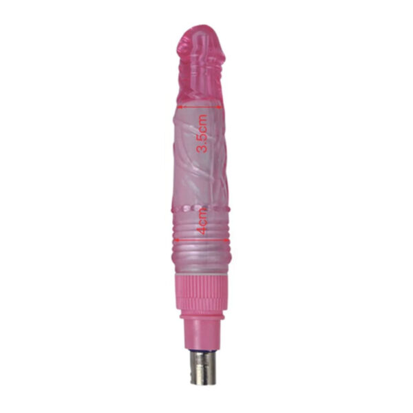 LB2003-Rosa_1 Prótese para Máquina de Sexo 27X7,5CM Libb