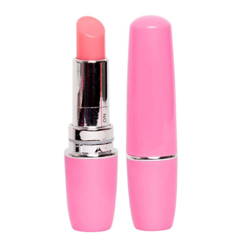 LIP-01-Rosa_1 Lipstick Vibe Vibrador Formato de Batom 3R Import