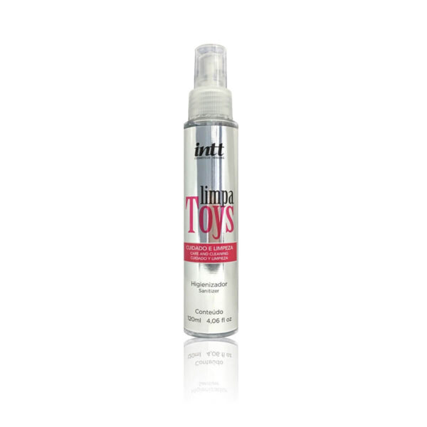 LT01_1 Limpa Toys Higienizador Líquido para Cuidado e Limpeza 120ml Intt