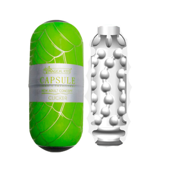Capsule Clicker Masturbador Cápsula Magical Kiss