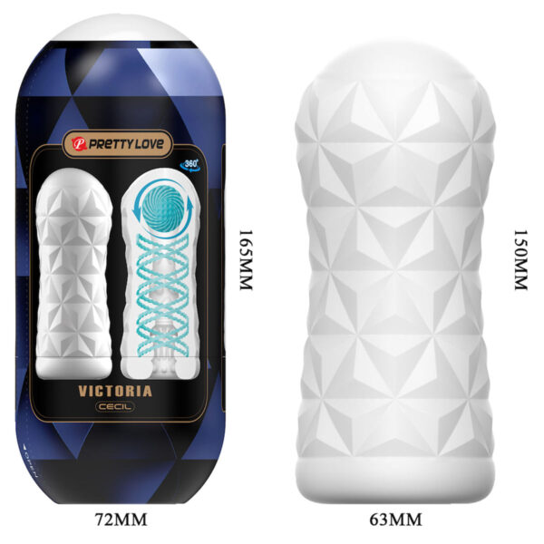 MA002C-Branco_2 Victoria Pretty Love Big Egg Masturbador Masculino Vip Mix