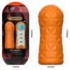 MA002C-Laranja_2 Victoria Pretty Love Big Egg Masturbador Masculino Vip Mix