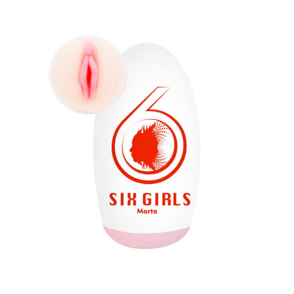 MA006-Marta_2 EGG Six Girls em Cyberskin Masturbador Masculino Vip Mix