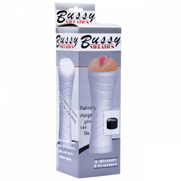 MA010_1 Masturbador Masculino Vagina com Vibro em Formato de Lanterna Miss Collection
