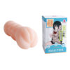 MA120-Bege_7 Masturbador Masculino Vagina Lisa - YouVibe Donzela Masturbador Masculino em Formato de Vagina Vip Mix